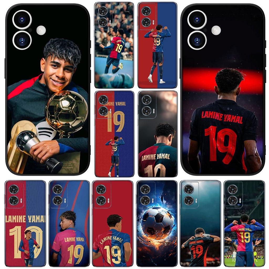 Cover Spain Soccer No 19 Football No19 for Motorola Moto Edge 70 60 Fusion NEO Pro G Stylus G56 G96 G52 G04 G05 Case