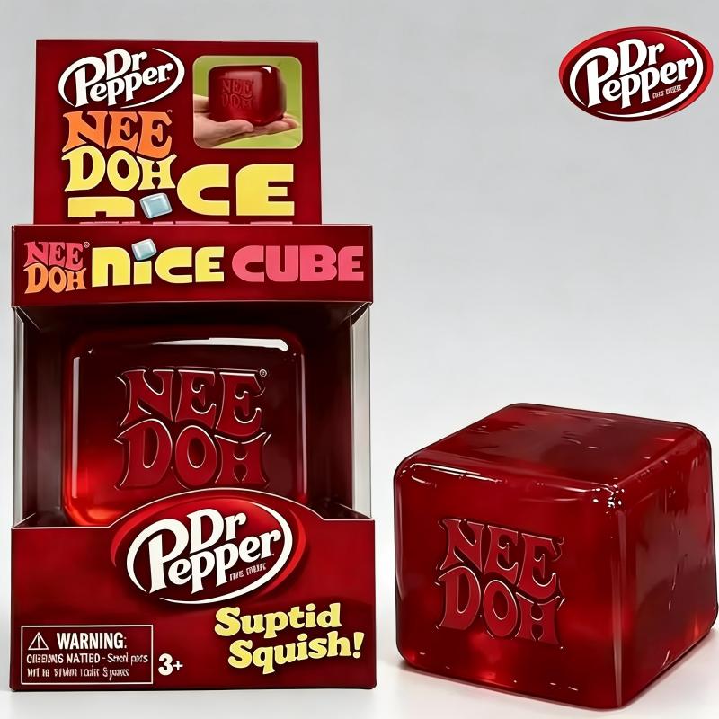Новый Needoh Nice Cube Сенсорный Снятие Стресса Игрушка-Фиджет для Тревожности и Концентрации Настольный Сенсорный Куб для Взрослых и Детей