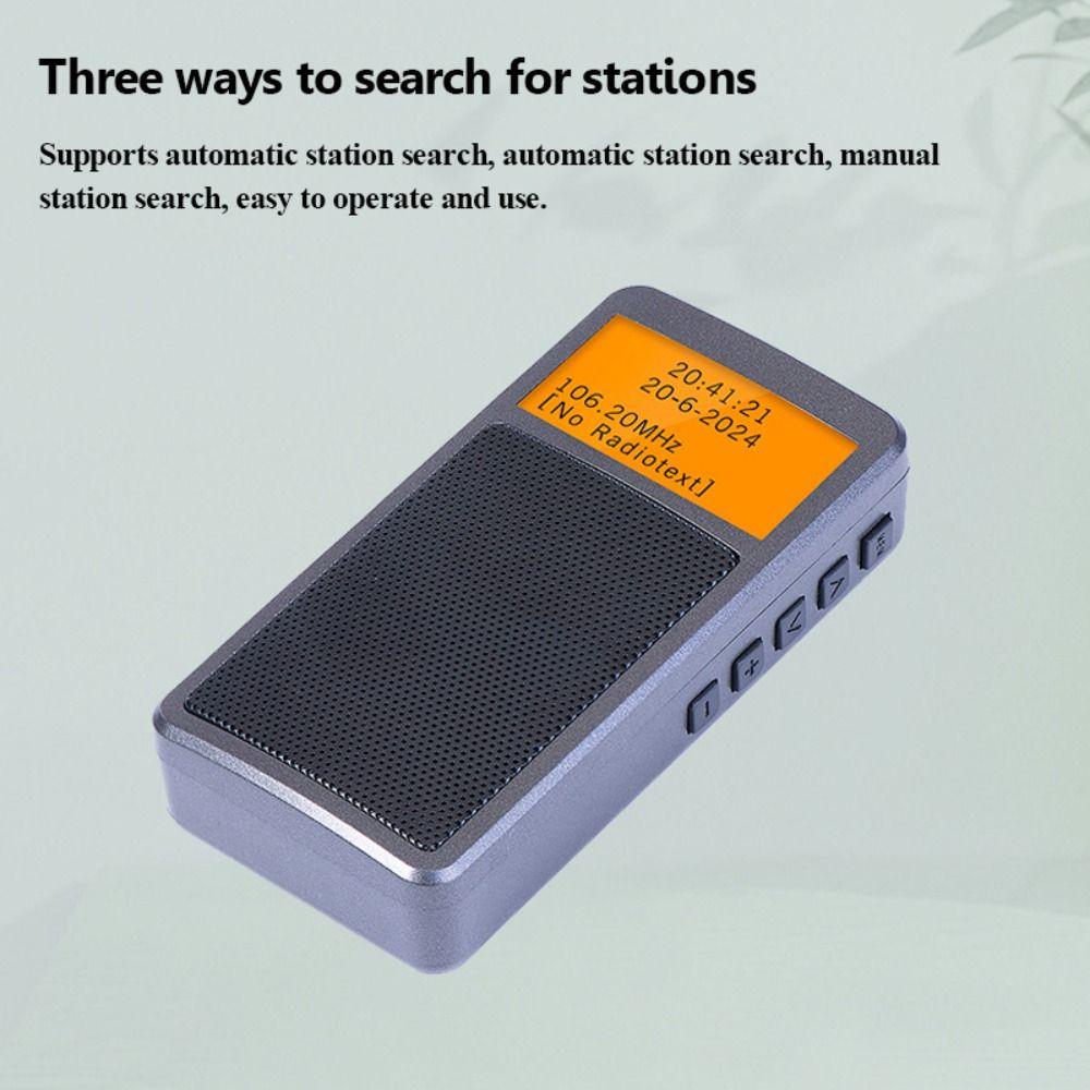 Многофункциональный DSP FM стерео радио будильник беспроводной Bluetooth динамик кемпинг