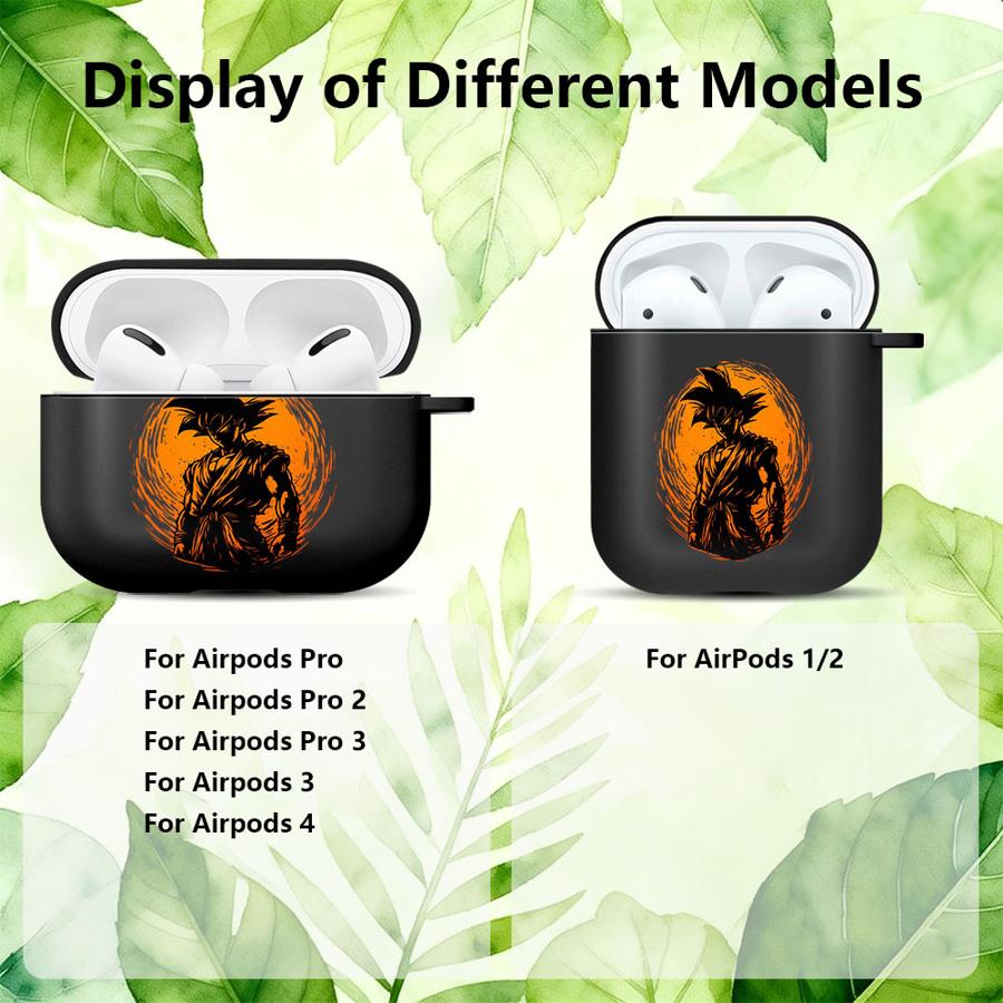 Чехлы для наушников Чехол Для Airpods 4 3 1 2 Pro Pro3 Pro2 Драконы Аниме Шары