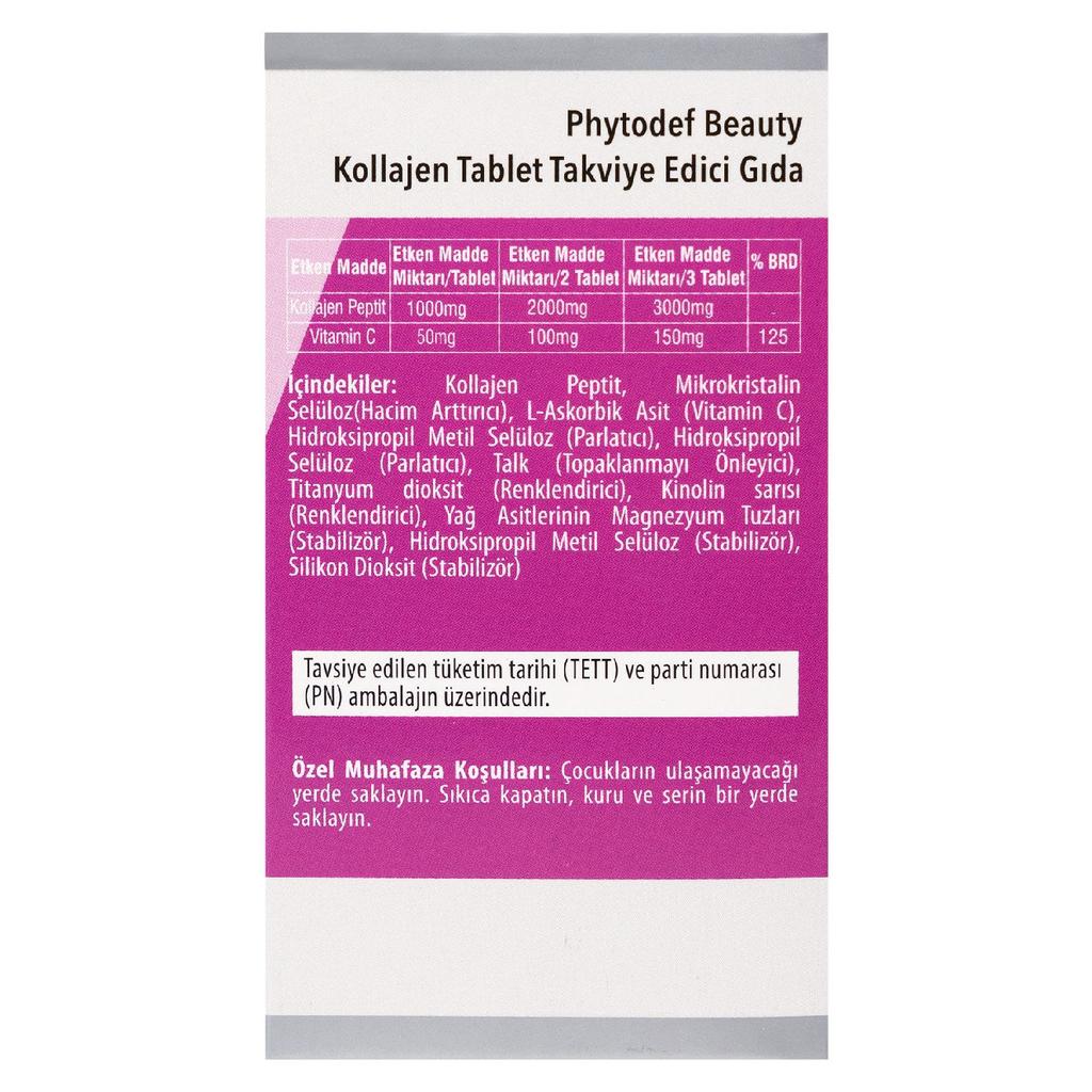 Collagen Vitamin C - 30 Tablet X 3pcs