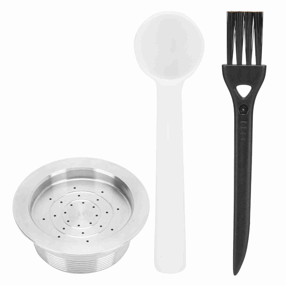 Stainless Steel Reusable Coffee Capsule Refillable Design Stainless Steel Capsule Set For Home Use