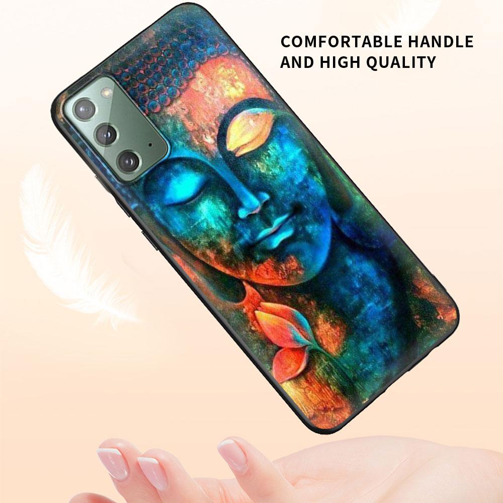 Силиконовый чехол для Samsung Galaxy S20 FE S10 Plus S21 S9 S8 Note 10 Lite 20 9 Ultra Чехол для телефона Мягкий чехол Гаутама Будда Фунда