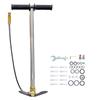 NUOGE Hand Pump 3-Stage 30mpa 4500Psi High Pressure Operated HPA Tank Hunting Car Bicycle