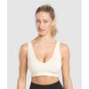 Everyday Seamless Sports Bra Soft White B8a4t Wcmy