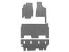 Коврики EVA (2008-2020, 3 ряда, 8-местный/Комплектация SXT, Серый) для Dodge Grand Caravan V