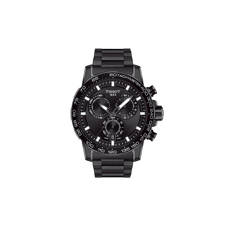 Tissot Коллекция Daring Мужские часы с кварцевым механизмом Часы 45,5 мм Черный циферблат T125.617.33.051.00