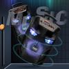 TTD-8250 Беспроводная портативная колонка Bluetooth 5.0 с микрофоном и пультом дистанционного управления, сабвуфер, стерео, громкая колонка, поддержка FM-радио