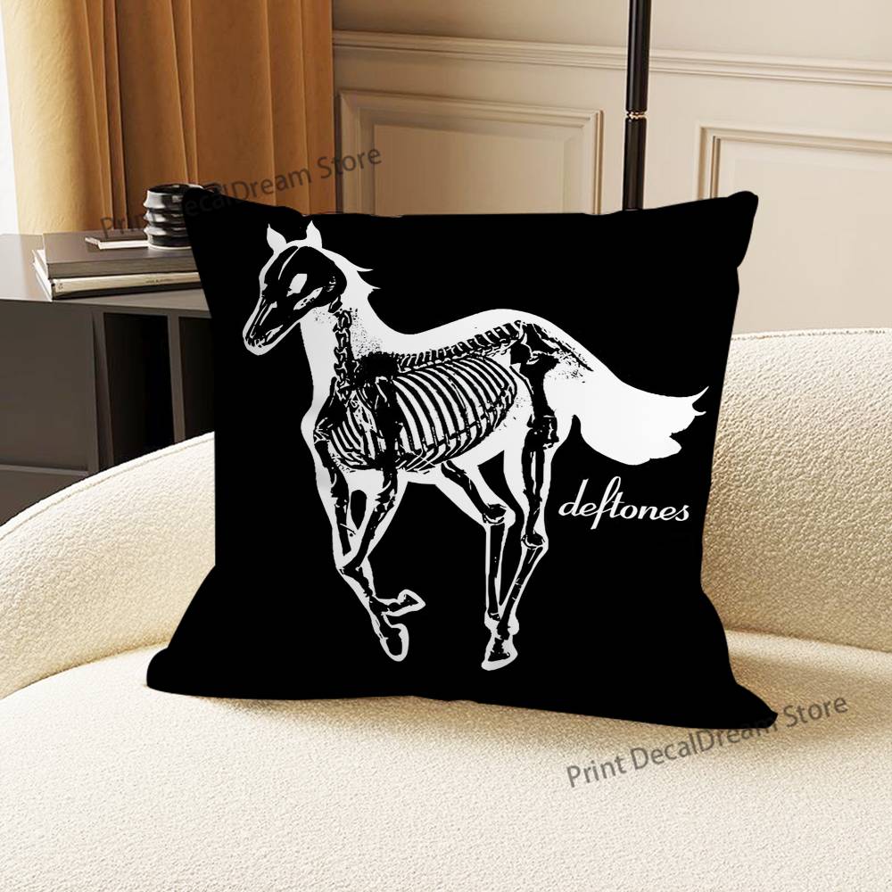 DDeftones Pillow Case For Sofa Decor Car Office Room Printing Cushion Cover Decorations and Protector