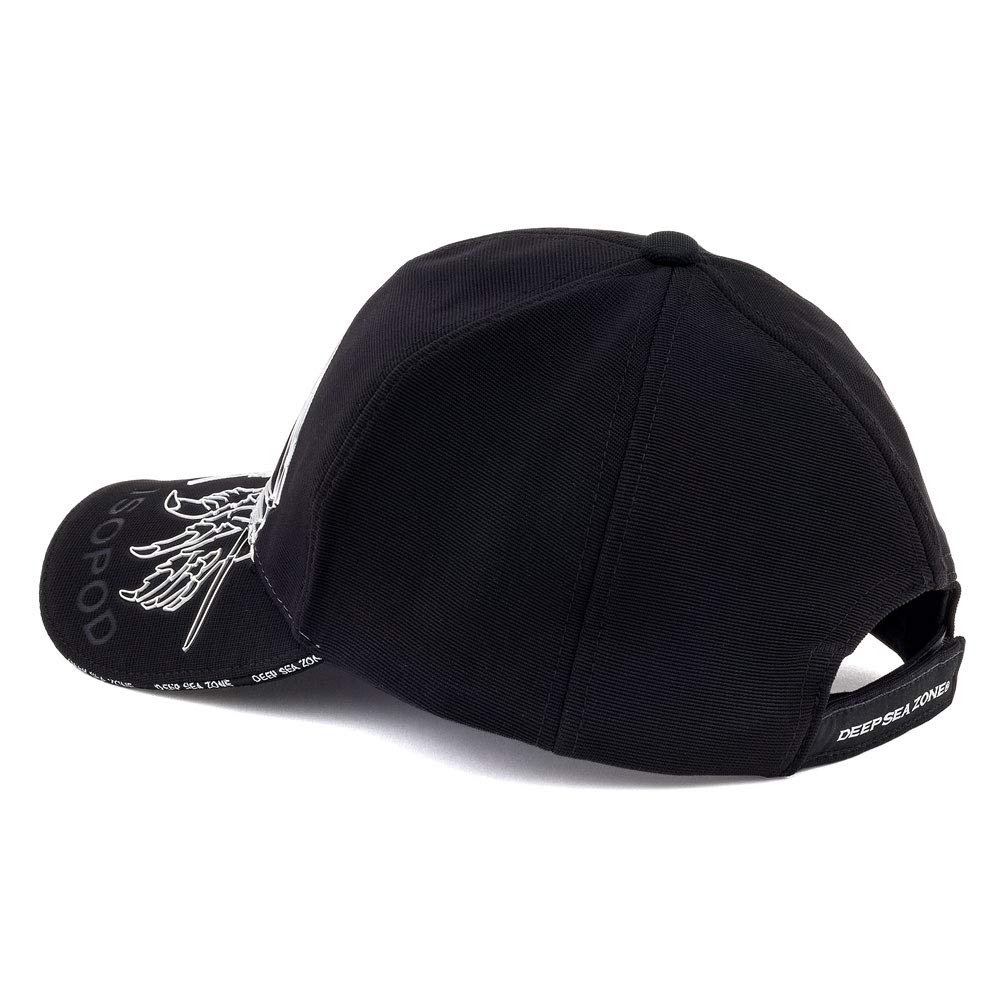 Carolata Giant Isopod Sports Cap Realistic Sea Creature Hat for All Seasons (Black/Free Size) Men,