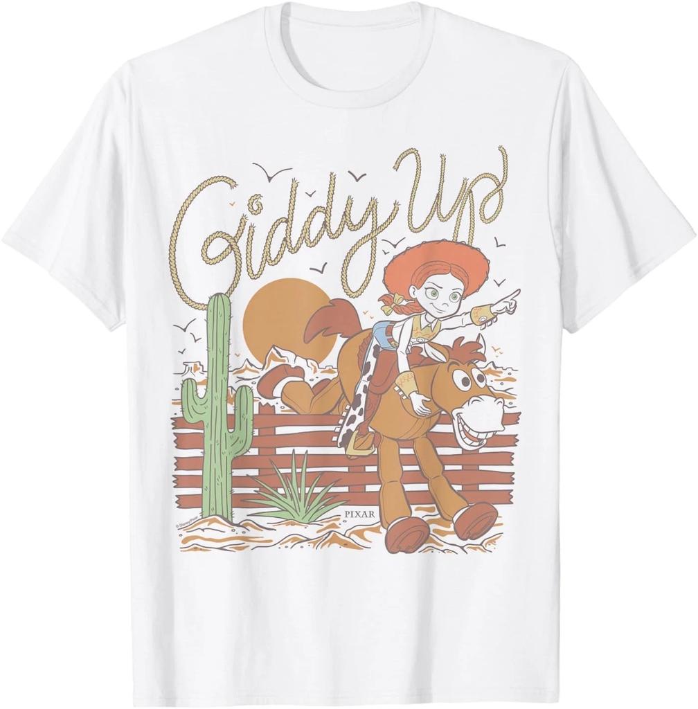 Toy Story Jessie Riding Bullseye Giddy Up Western T-Shirt