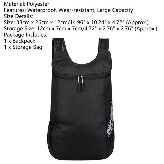 Рюкзак унисекс с сотовой дышащей сеткой, водонепроницаемый легкий велосипедный рюкзак для кемпинга