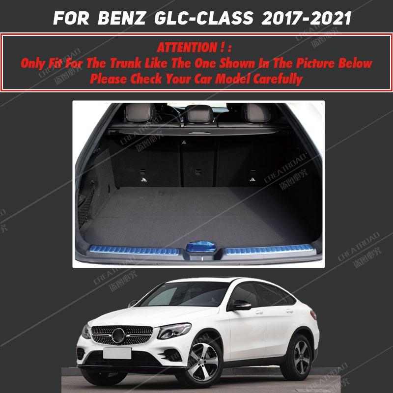 Коврик в багажник автомобиля для внедорожника Benz GLC COUPE C253 2017 2018, коврик для багажника, чехол для аксессуаров в салоне