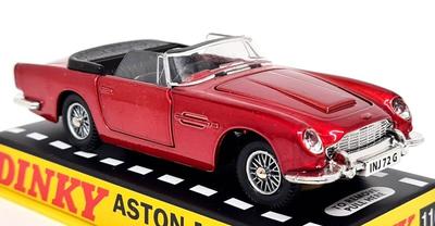 DINKY TOYS Aston Martin DB5 Металлический Красный Aston Martin Dinky Репродукция Литая Модель Автомобиля 1/43