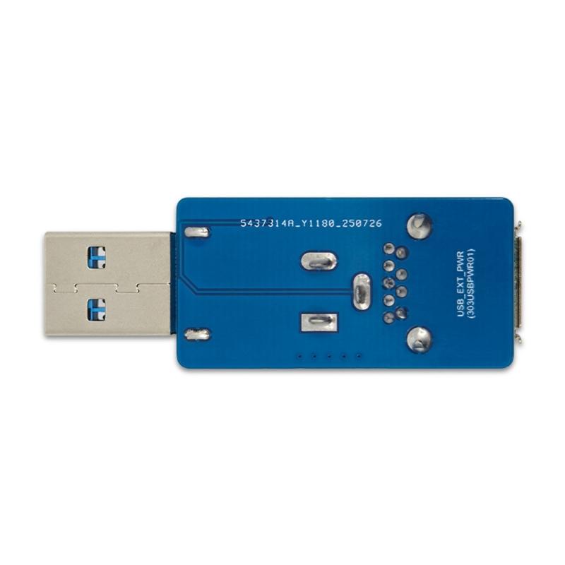 USB Power Splitter Enhancement Module USB 5V and External 55x21 5V Power Supply MOS Circuit Power Enhancement Board