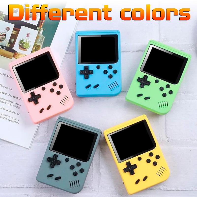 Портативная игровая приставка ретро 500 в 1, цветной ЖК-экран 3 дюйма, консоль, 8-бит