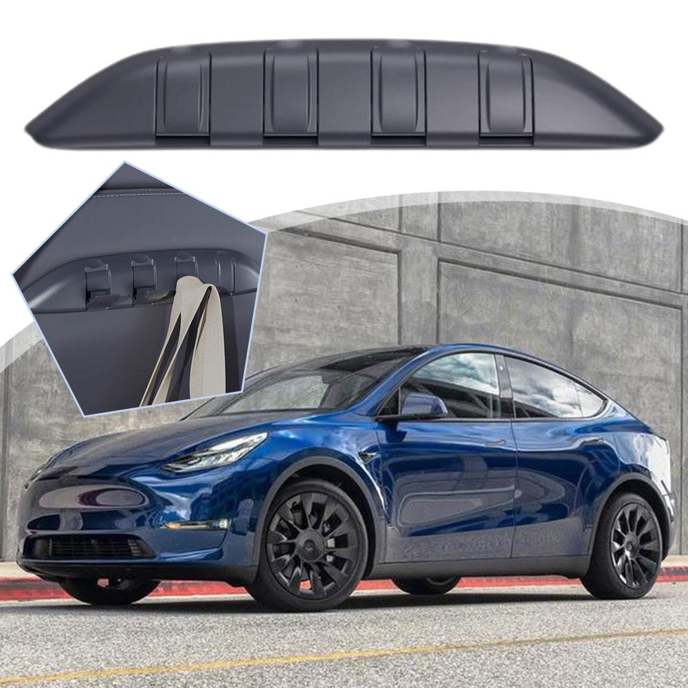 Car Rear Seat Hook For Tesla Model Y 3 3+ with 4 Hooks Bag Umbrella Hanger Organizer Car Interior Accessories J5Z8