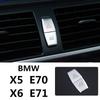 Стайлинг автомобиля, кнопка с сигнальной лампой центрального управления, декоративные наклейки для BMW X5 E70 X6 E71, модификация интерьера