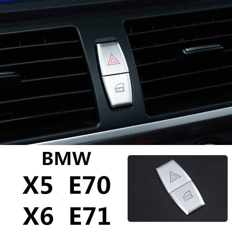 Стайлинг автомобиля, электронный ручной тормоз, кнопка стояночного тормоза, декоративная наклейка для BMW X5 E70 X6 E71, интерьер