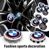 NAZF2 BMW E90 E87 F30 E60 F01 F02 G20 G30 F22 X1 X3 X4 X5 X6 68/56mm 4Pcs Wheel Center Cover Wheel Hub Center Integrated Cover Badge