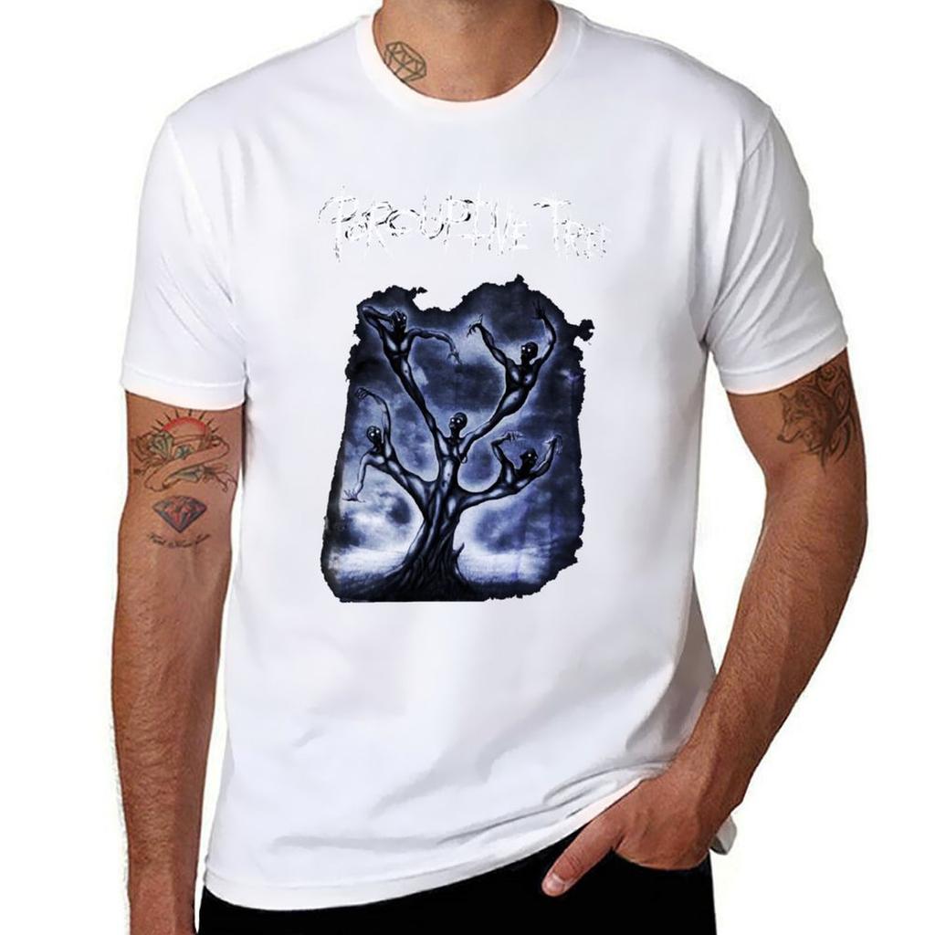 Porcupine Tree Music Rock And Heavy Metal Logo Ecelna Tshirt Soft Basic Cotton Short Sleeve Tee Tshirt