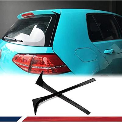 Боковой спойлер на заднее крыло для Golf 7 MK7 7,5 2014-2018, декоративные дефлекторы для губ, не для GTI R