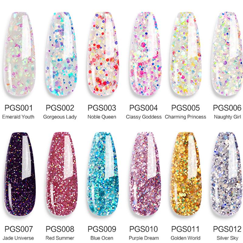 Набор полигелей для маникюра, набор для наращивания ногтей гелем, скользящий раствор, акриловый гель-лак для дизайна ногтей, дизайн кончиков пальцев