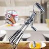 1 Pc Manual Mixer Whisk Egg Beater Stainless Steel Manual Hand Mixer Self-Turning Cream Utensils Kitchen Baking Mixer Egg Tools