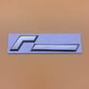Metal R Logo Racing Line Emblem Car Body Tail Trunk Sticker Accessories For V-//W Golf Passat Polo MK4 MK5 MK6 MK7 MK8
