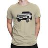 Мужские футболки BW Classic Defender 110 Land Rover Внедорожник Хлопковая одежда Повседневные футболки с коротким рукавом и круглым вырезом Идея для подарка Футболки