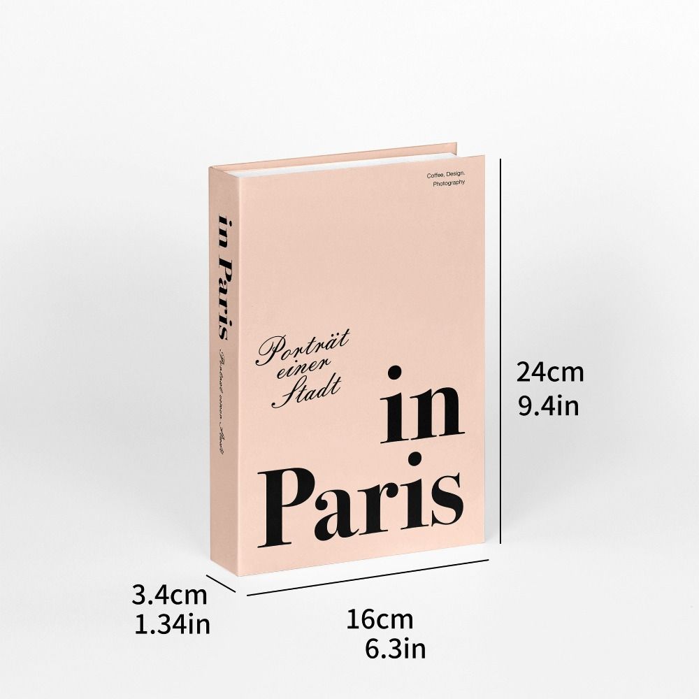 Creative Artistic Simulated Books Fashion Nordic Style Fake Books Handmade Book Model Decorative Book