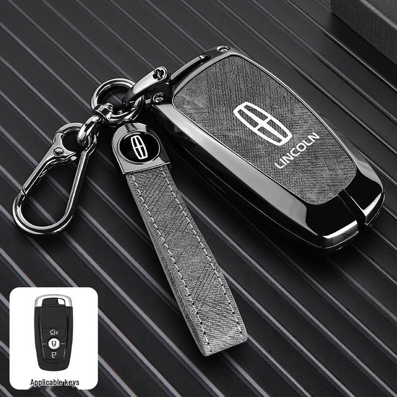 Lincoln Adventure Key Case: Fits Navigator, Aviator, MKZ, Continental, MKC, MKX Models