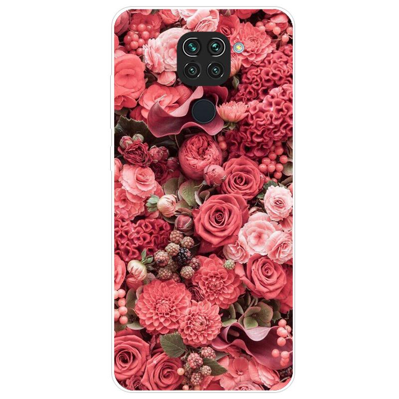 Чехол для телефона Xiaomi Redmi Note 9 Чехол 6.53;' Мягкий силиконовый чехол-накладка из ТПУ для Xiaomi Redmi Note 9, чехол-накладка Fundas Para