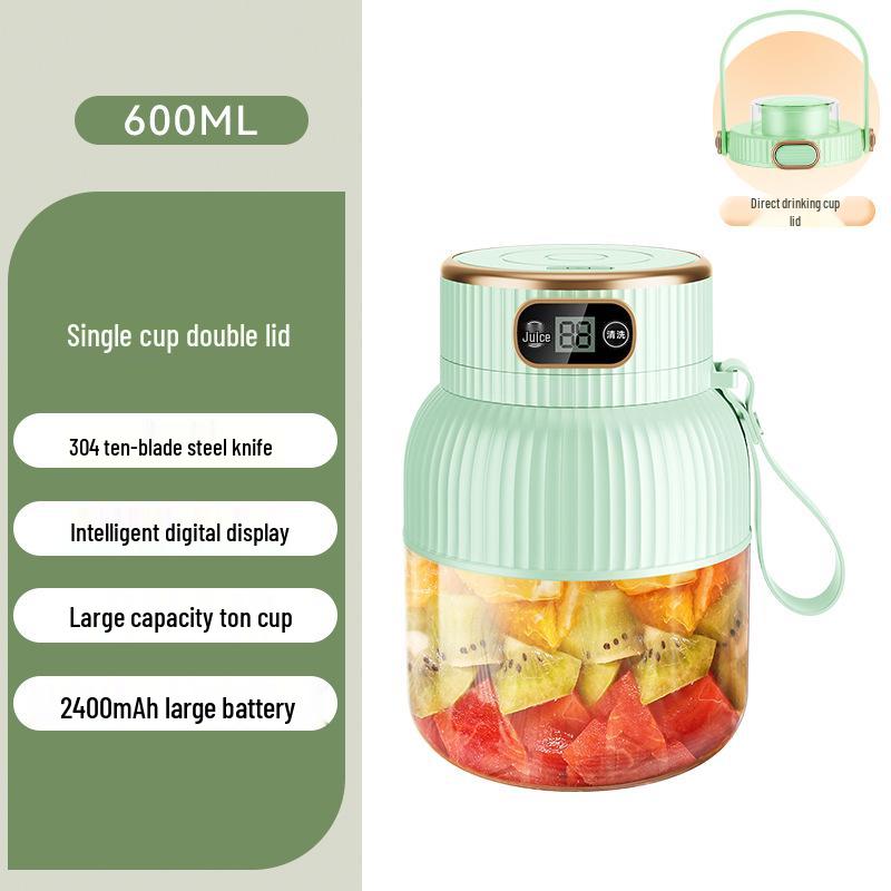 Портативный стакан-соковыжималка Ton Ton большой вместимости для свежих фруктов и дробленого льда