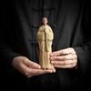 Китайская скульптура из фиолетовой глины, Скульптура современного искусства, Монах из фиолетовой глины, Гостиная в доме, Фигурка для чердака, Декоративная скульптура