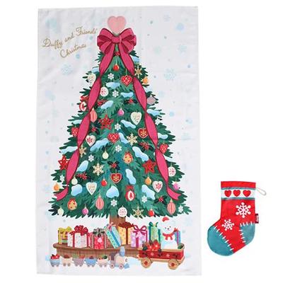 Гобелен Даффи Disney Sea Warm Winter Storytime Рождество 2021 Disney Goods Сувенир [Эксклюзив в Токио] Duffy's
