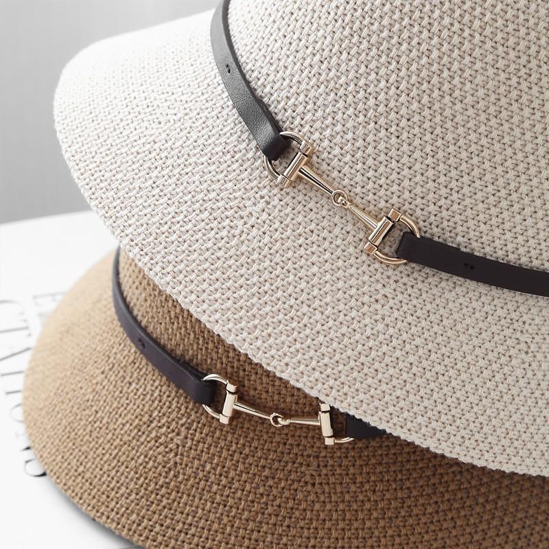 Womens Wide Brim Sun Hat Outdoor Travel UV Protection Foldable Knit Bucket In Black Beige Khaki
