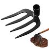 Heavy Duty Weed Puller Gardening Hand Weeder Steel 4-Tine Weeding Tool