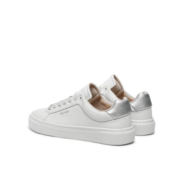 Calvin Klein Cupsole Lace Up W/Ml Sneakers HW0HW02288 White
