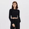 HuiT Seamless BacksTring Long Sleeve T hTwTl3k14T
