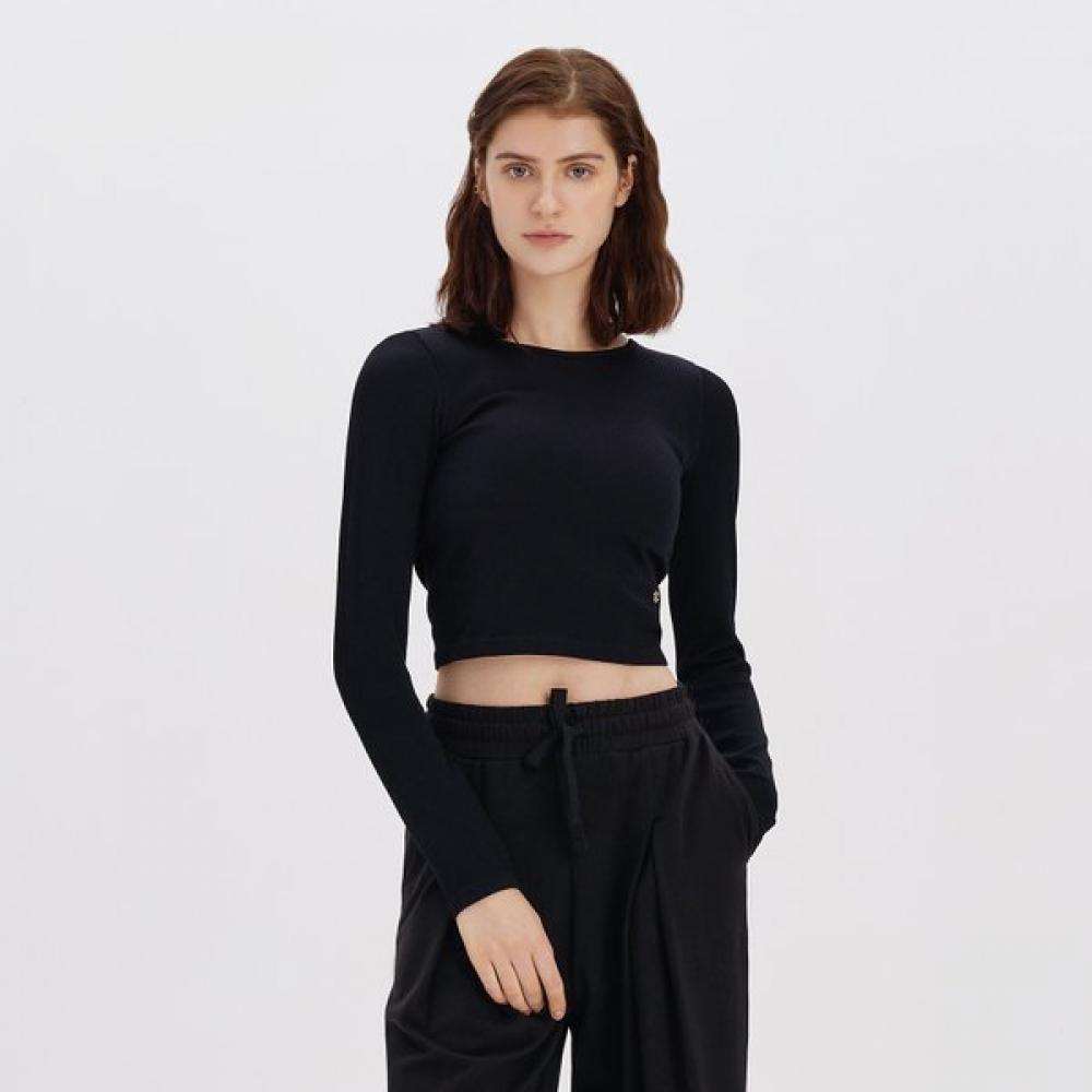 HuiT Seamless BacksTring Long Sleeve T hTwTl3k14T