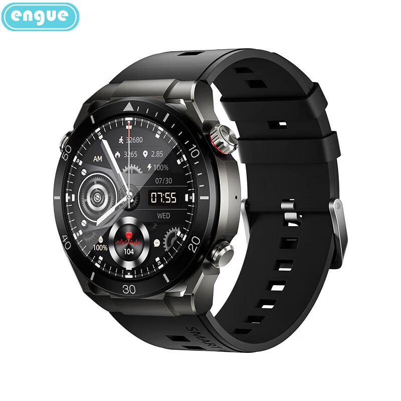 Engu Smartwatch with HD Blood Oxygen, BP & HR Monitoring and Call Function (CN version)