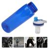 770 мл Портативная бутылка для фильтрованной воды Очиститель воды для улицы для кемпинга, походов, чрезвычайных ситуаций Портативная бутылка с фильтром для воды
