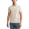 Calvin Klein Letter Print Short Sleeve Polo Shirt Men Tops Light-Lilac J324252-ACI