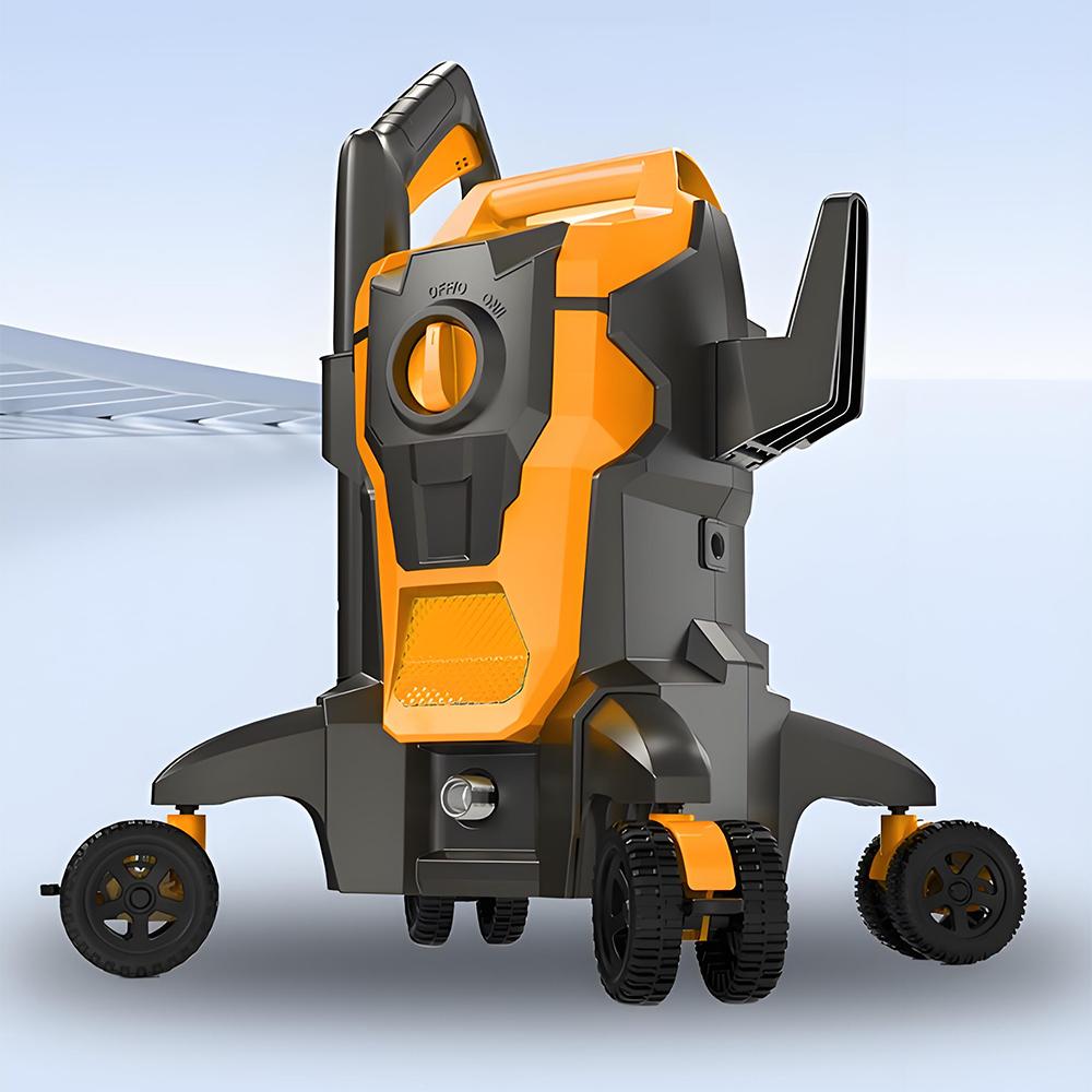 Электрическая мойка высокого давления Ручная мойка автомобиля Медный двигатель 2 распылителя для автомобиля дома сада пола