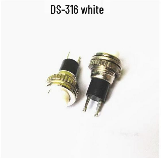 10MM Non-locking Self-reset Doorbell/Horn Button Switch DS-316/314