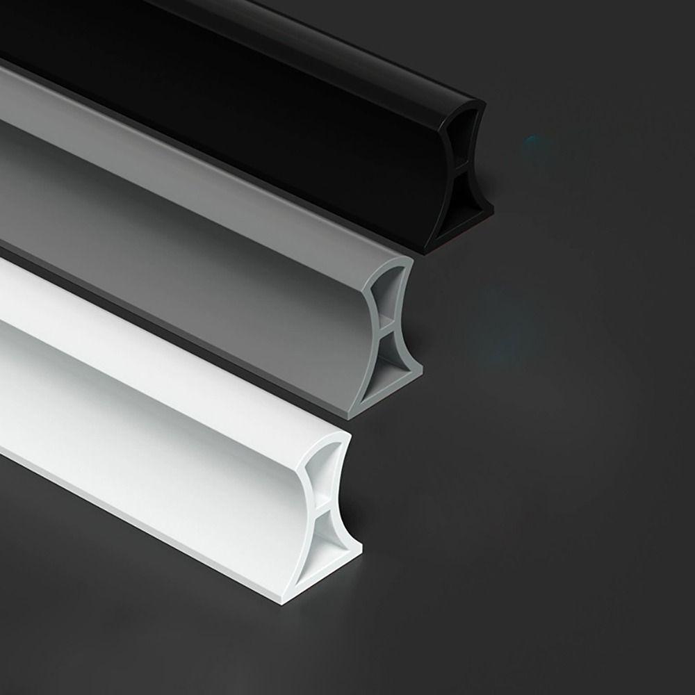 Самоклеящийся барьер для воды в душе, гибкая пробка для воды, уплотнительная лента для пола, кухни, туалета