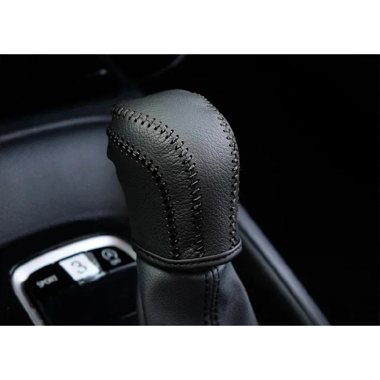 For Toyota Corolla E210 Camry XV70 2019 2020 2021 2022 2023 2024 2025 Hybrid Leather Car Gear Shift Knob Gear Cover Accessories