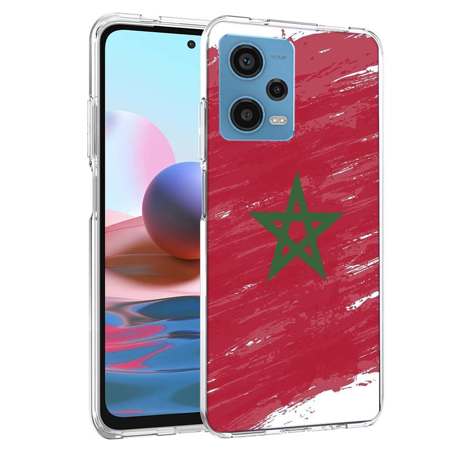 Чехол для телефона Флаг Марокко для Xiaomi Poco X7 X5 X6 F6 Pro F7 Ultra M5S X3 M6 M5 X4 F4 GT Mi F5 F3 M3 Мягкий TPU Чехол Capa Милый Fund