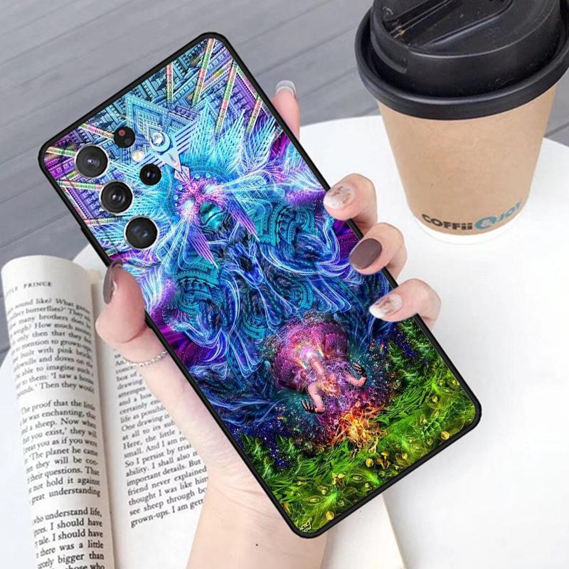 Духовный Триповый Психоделический чехол-обложка для телефона для Samsung Galaxy S24 S25 Ultra S21 S22 Ultra S10E Note 10 Plus Note 20 FE S23